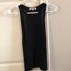 Joah brown black tank